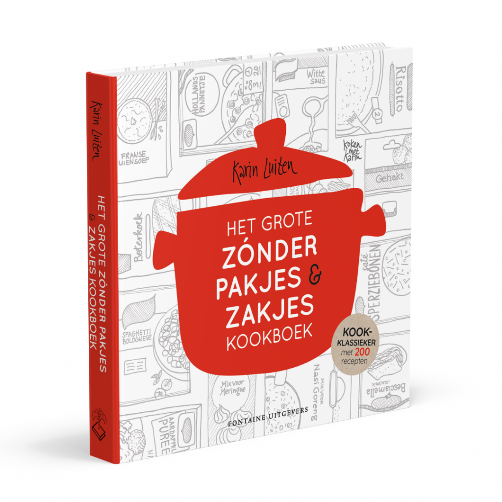 3D omslag Het grote zónder pakjes & zakjes kookboek