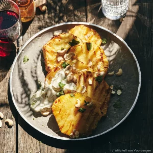 BBQ-Tijd - Geroosterde ananas met rum