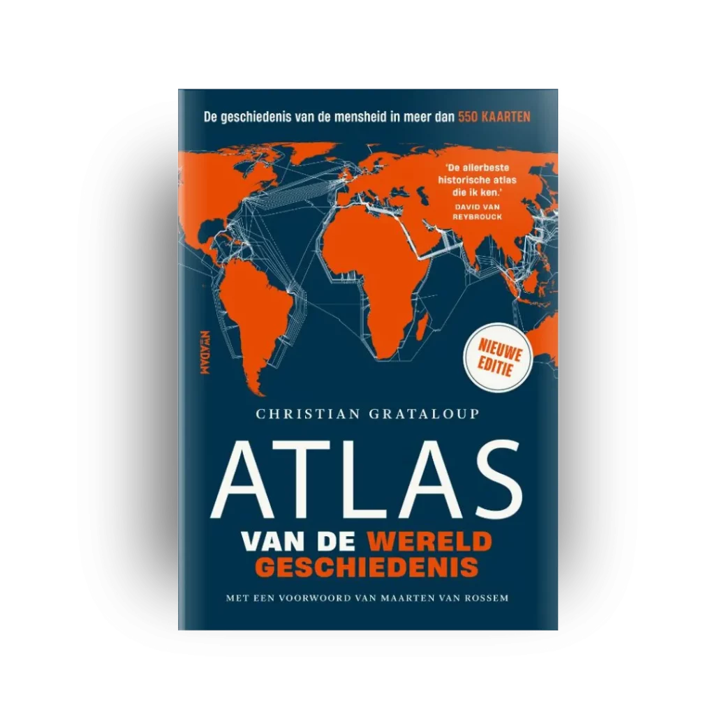 LP Atlas van de wereldgeschiedenis - Christian Grataloup - 2d omslag herzien