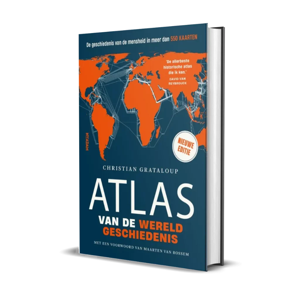 LP Atlas van de wereldgeschiedenis - Christian Grataloup - 3d omslag herzien