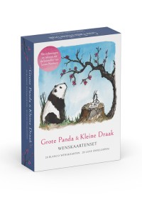 Carrousel cadeautips lifestyle - Grote Panda & Kleine Draak - wenskaartenset