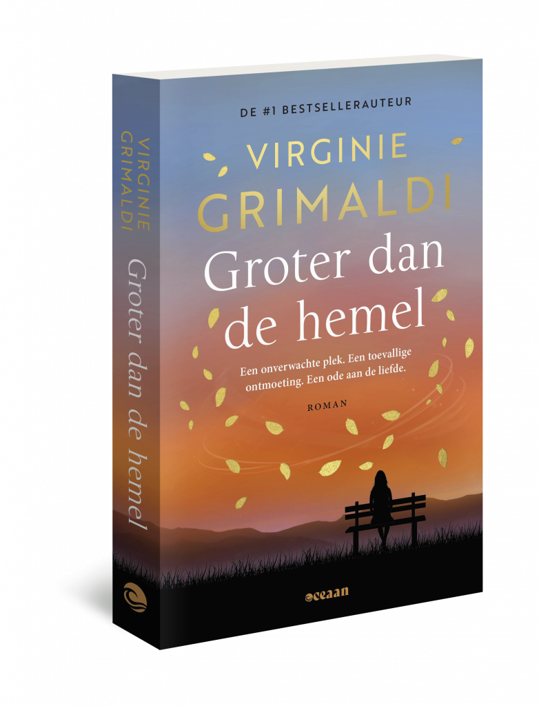 3D omslag Groter dan de Hemel - Virginie Grimaldi