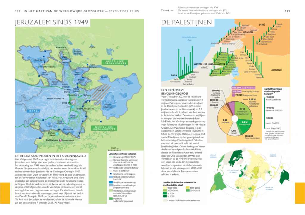 Afbeelding spread Atlas van het Midden-Oosten